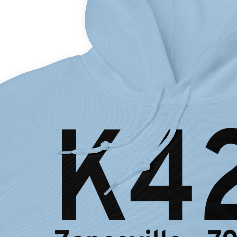 Parr Airport (K42I) ICAO Hoodie Sweatshirt 