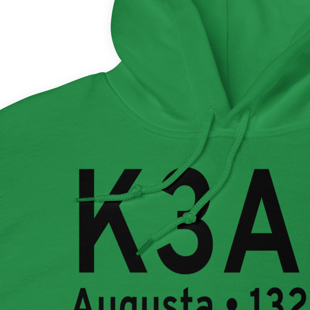 Augusta Municipal Airport (K3AU) ICAO Hoodie Sweatshirt 