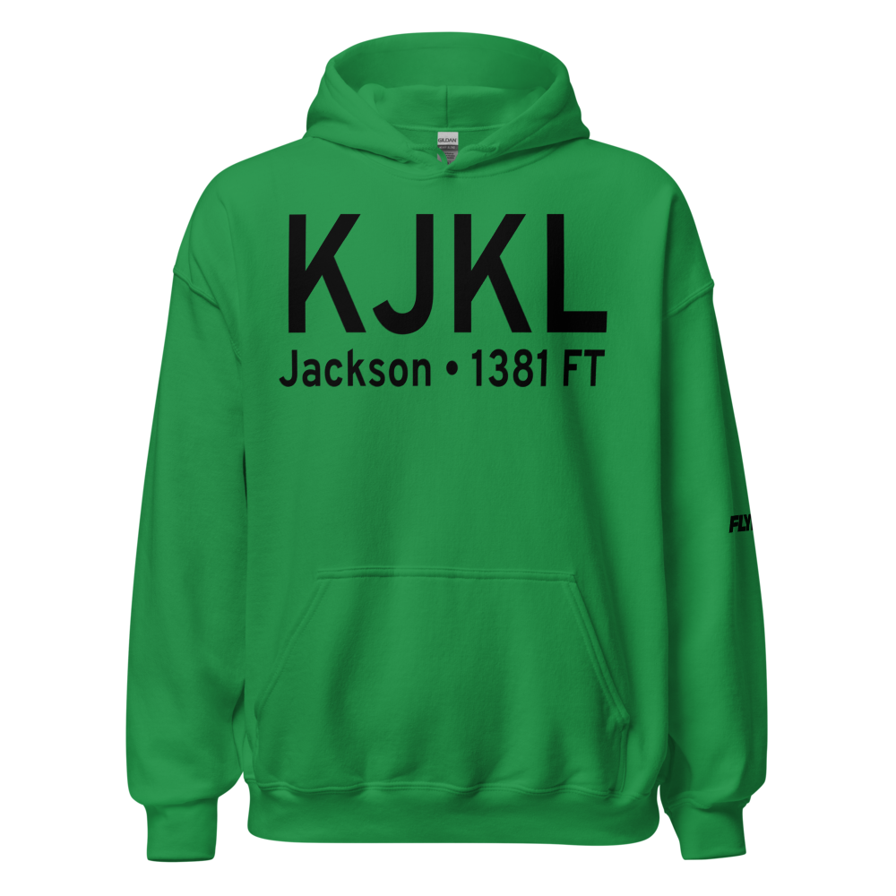 Julian Carroll Airport (KJKL) ICAO Hoodie Sweatshirt 