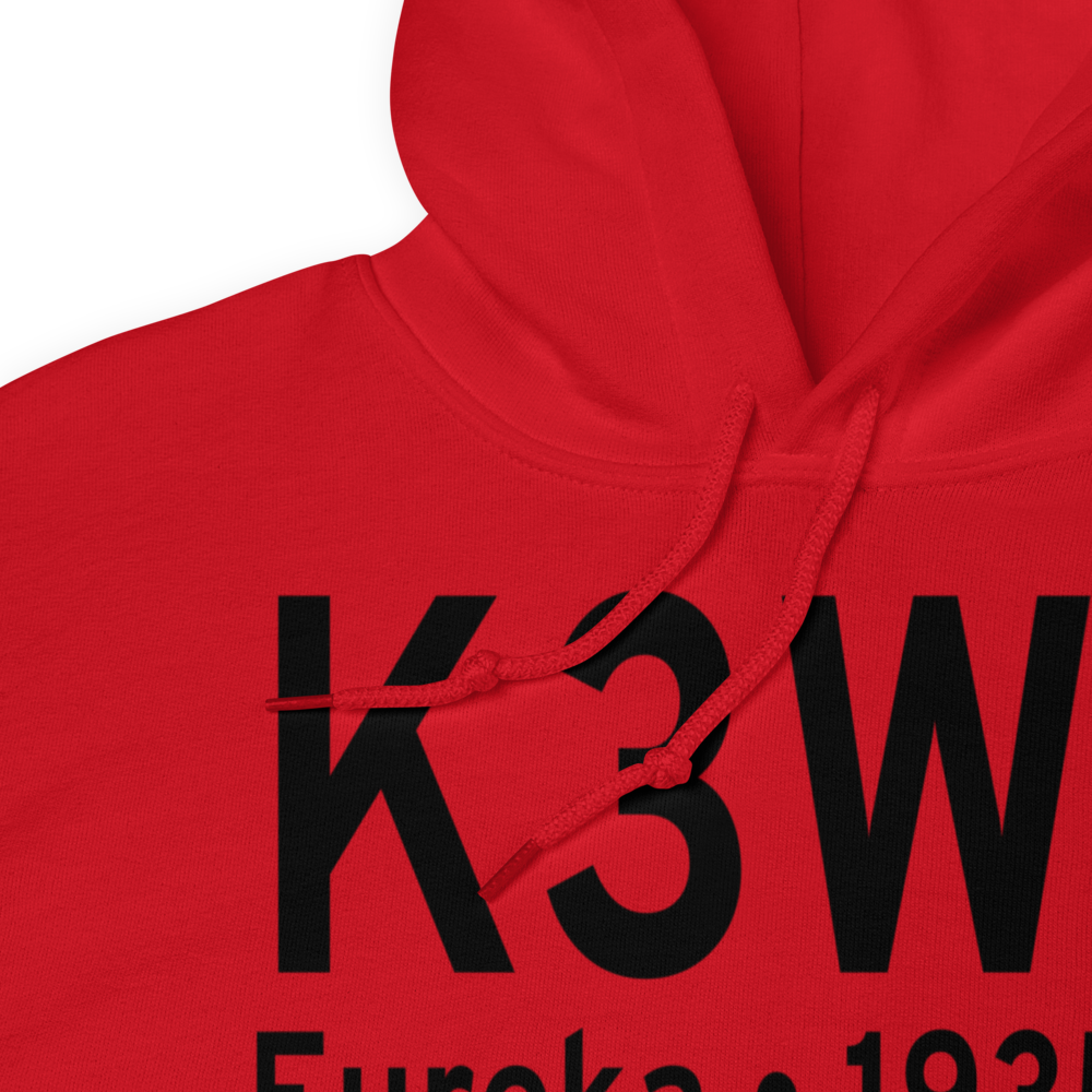 Eureka Municipal Airport (K3W8) ICAO Hoodie Sweatshirt 