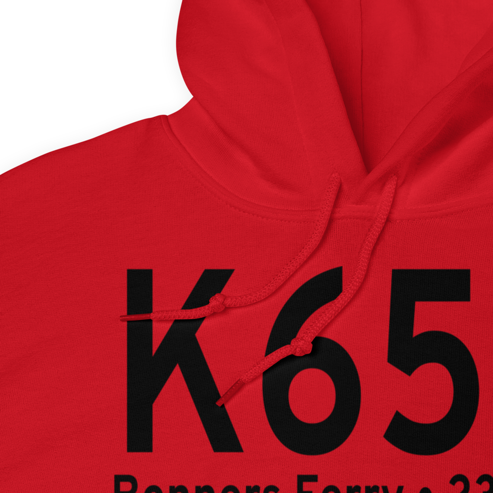 Boundary County Airport (K65S) ICAO Hoodie Sweatshirt 