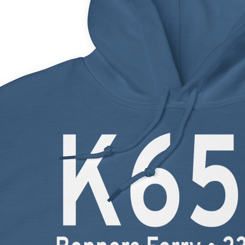 Boundary County Airport (K65S) ICAO Hoodie Sweatshirt 