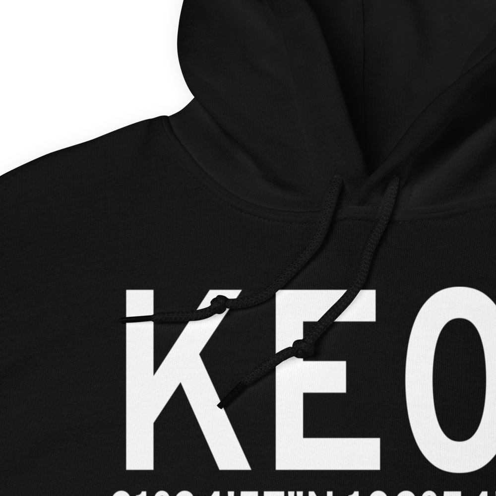 Roy Hurd Memorial Airport (KE01) ICAO Hoodie Sweatshirt 
