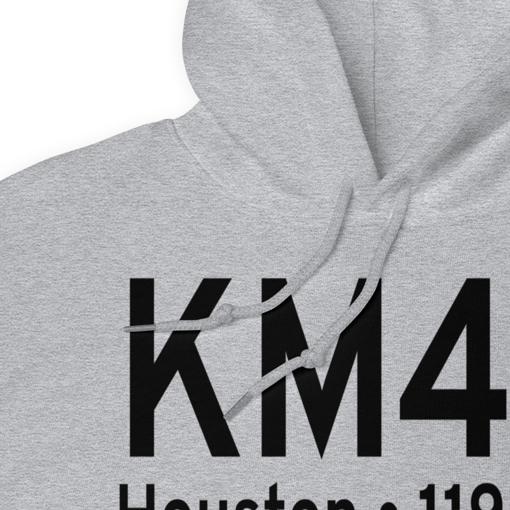 Houston Memorial Airport (KM48) ICAO Hoodie Sweatshirt 
