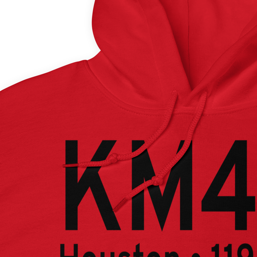 Houston Memorial Airport (KM48) ICAO Hoodie Sweatshirt 