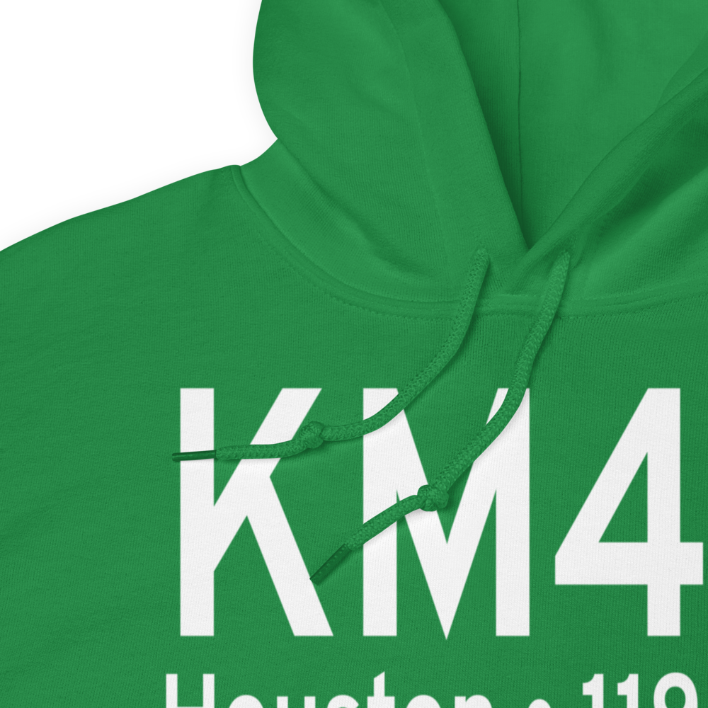 Houston Memorial Airport (KM48) ICAO Hoodie Sweatshirt 