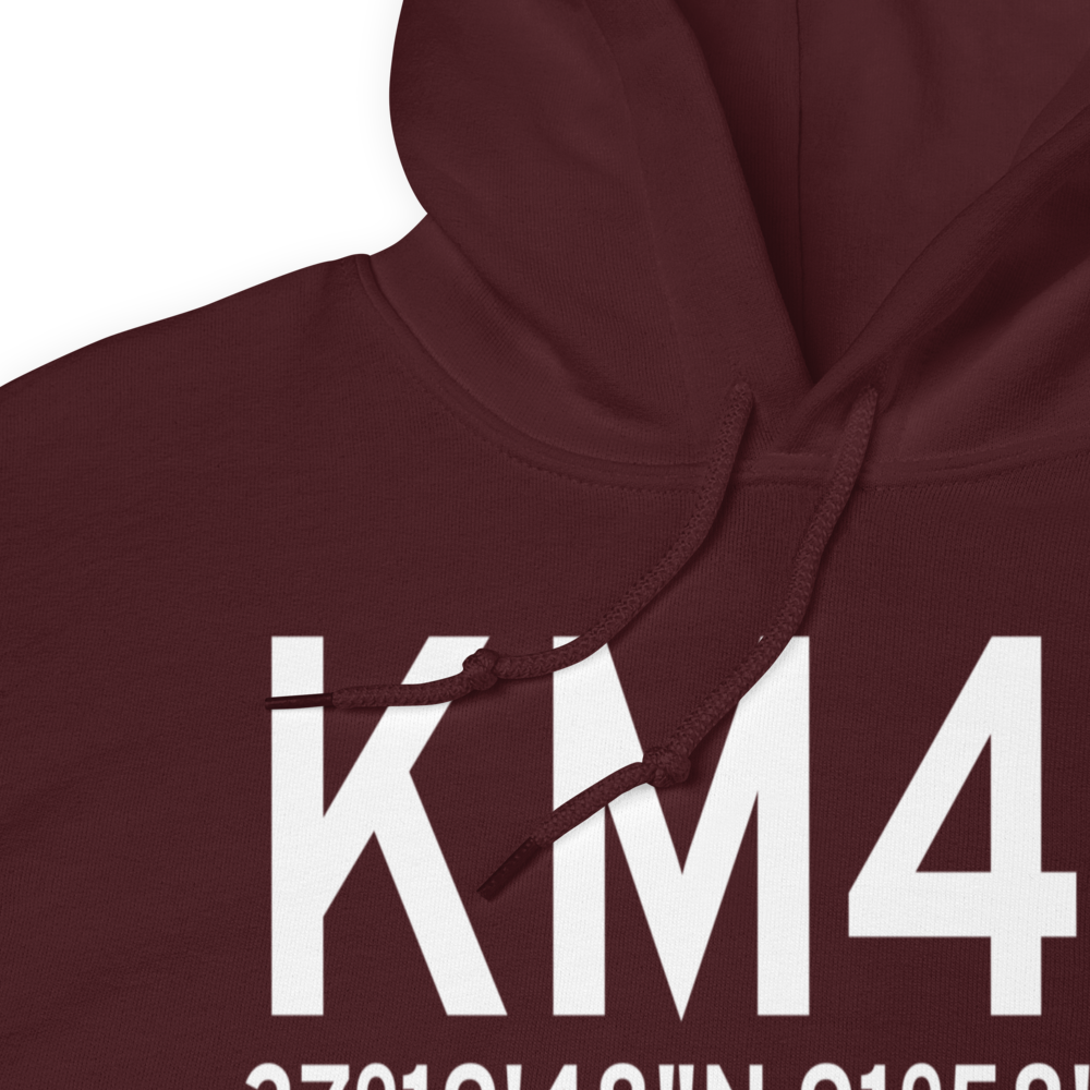 Houston Memorial Airport (KM48) ICAO Hoodie Sweatshirt 