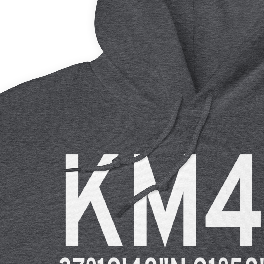 Houston Memorial Airport (KM48) ICAO Hoodie Sweatshirt 