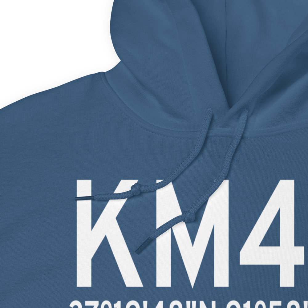 Houston Memorial Airport (KM48) ICAO Hoodie Sweatshirt 