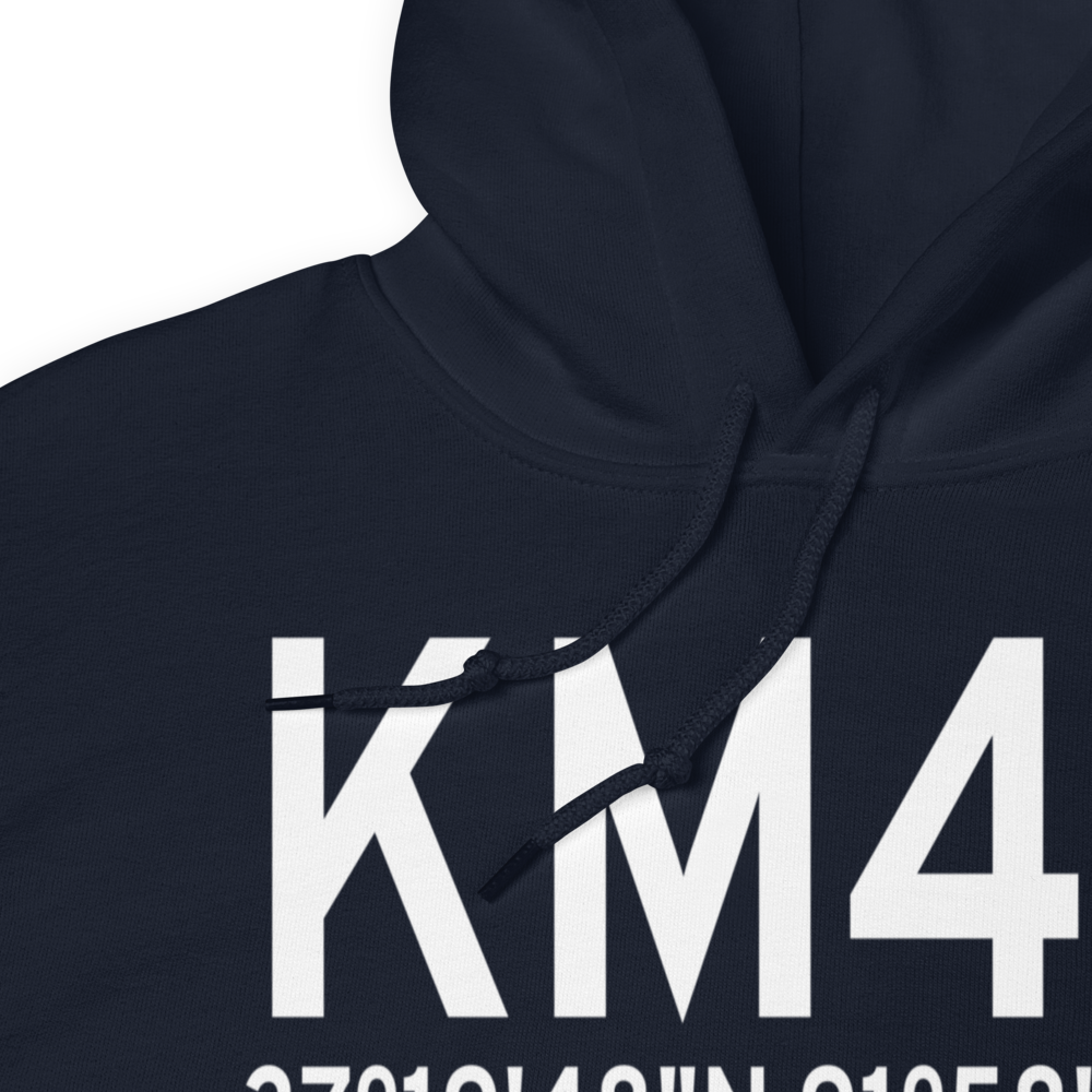 Houston Memorial Airport (KM48) ICAO Hoodie Sweatshirt 