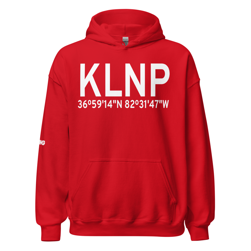 Lonesome Pine Airport (KLNP) ICAO Hoodie Sweatshirt 