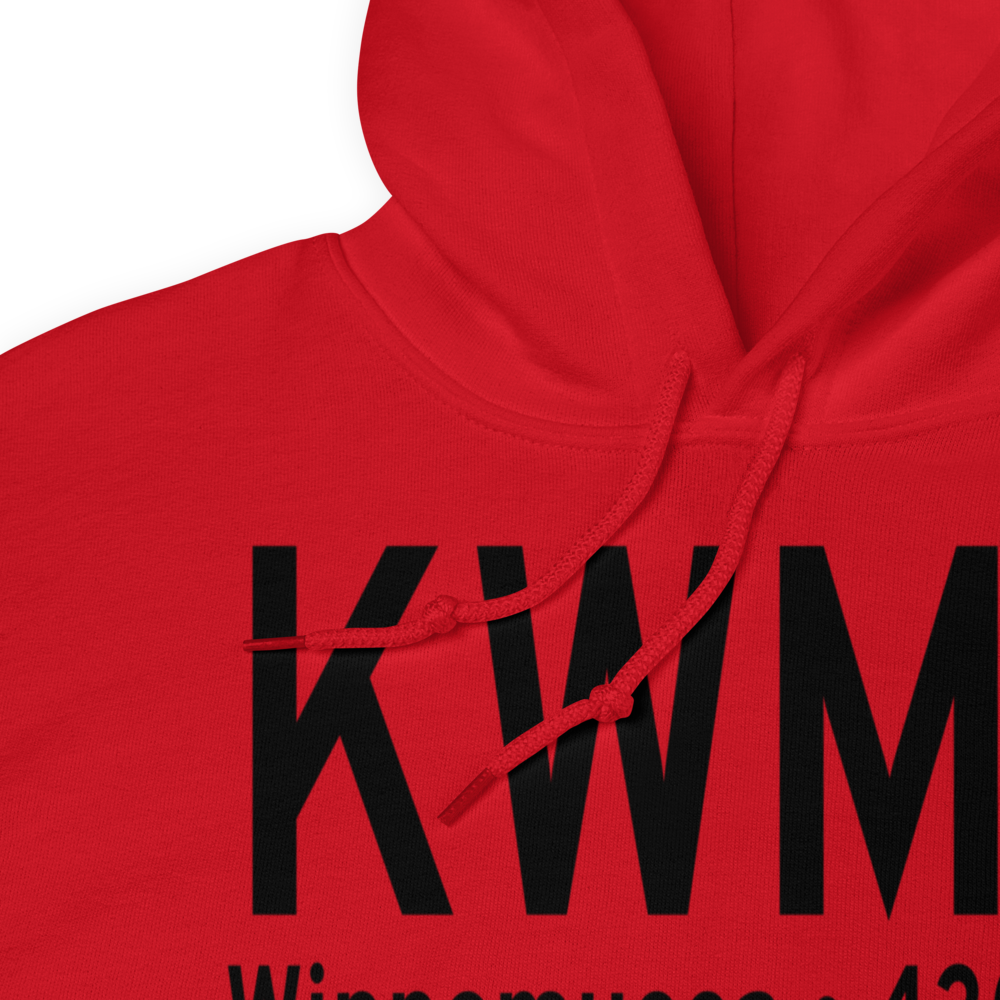 Winnemucca Municipal Airport (KWMC) ICAO Hoodie Sweatshirt 