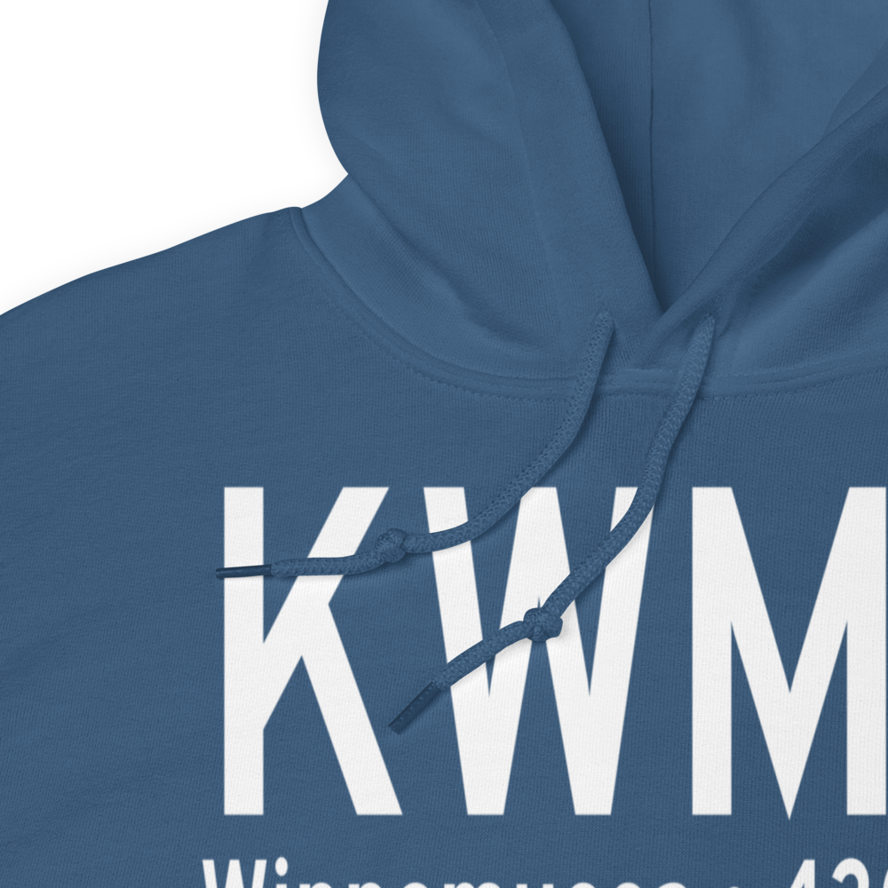 Winnemucca Municipal Airport (KWMC) ICAO Hoodie Sweatshirt 