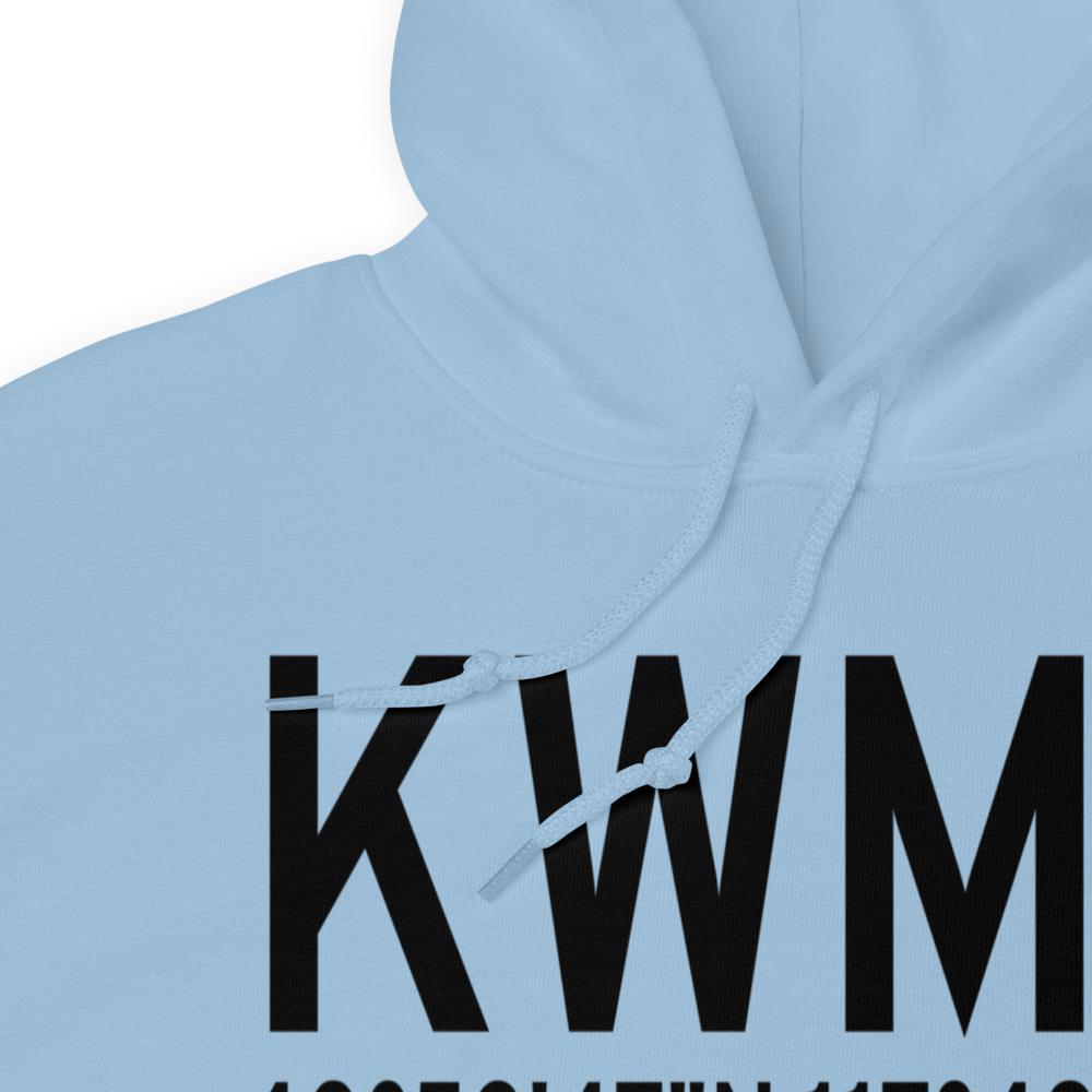 Winnemucca Municipal Airport (KWMC) ICAO Hoodie Sweatshirt 