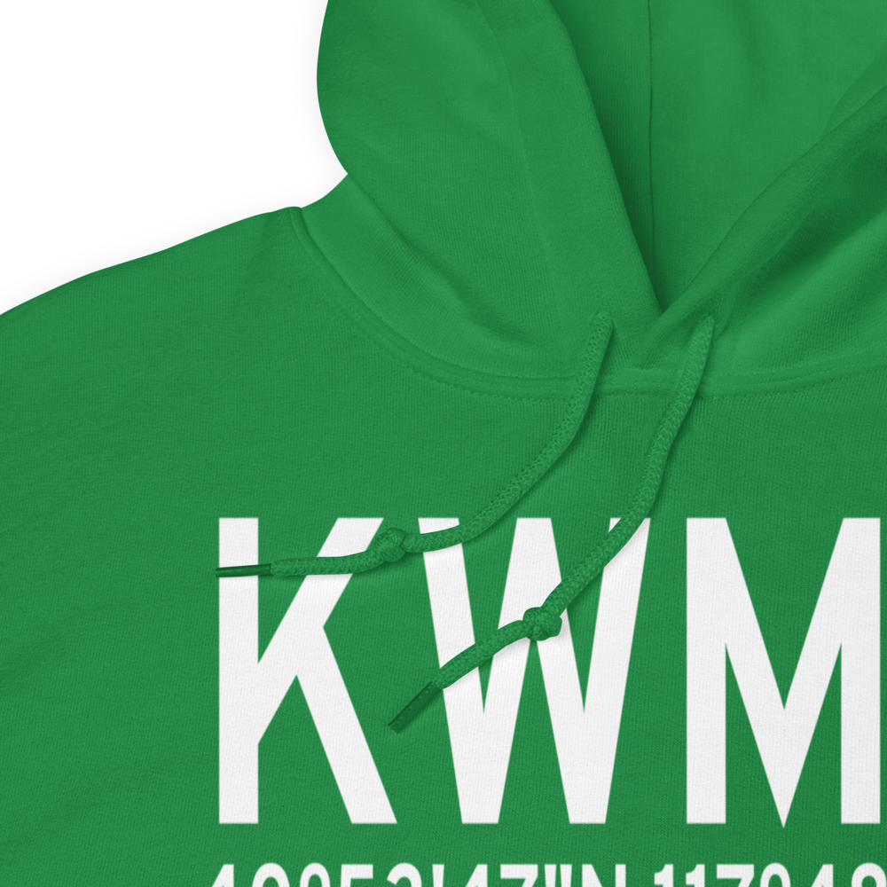 Winnemucca Municipal Airport (KWMC) ICAO Hoodie Sweatshirt 