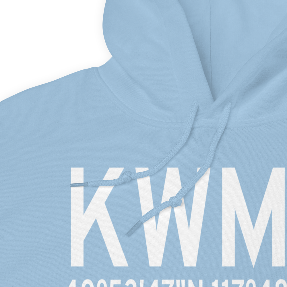 Winnemucca Municipal Airport (KWMC) ICAO Hoodie Sweatshirt 