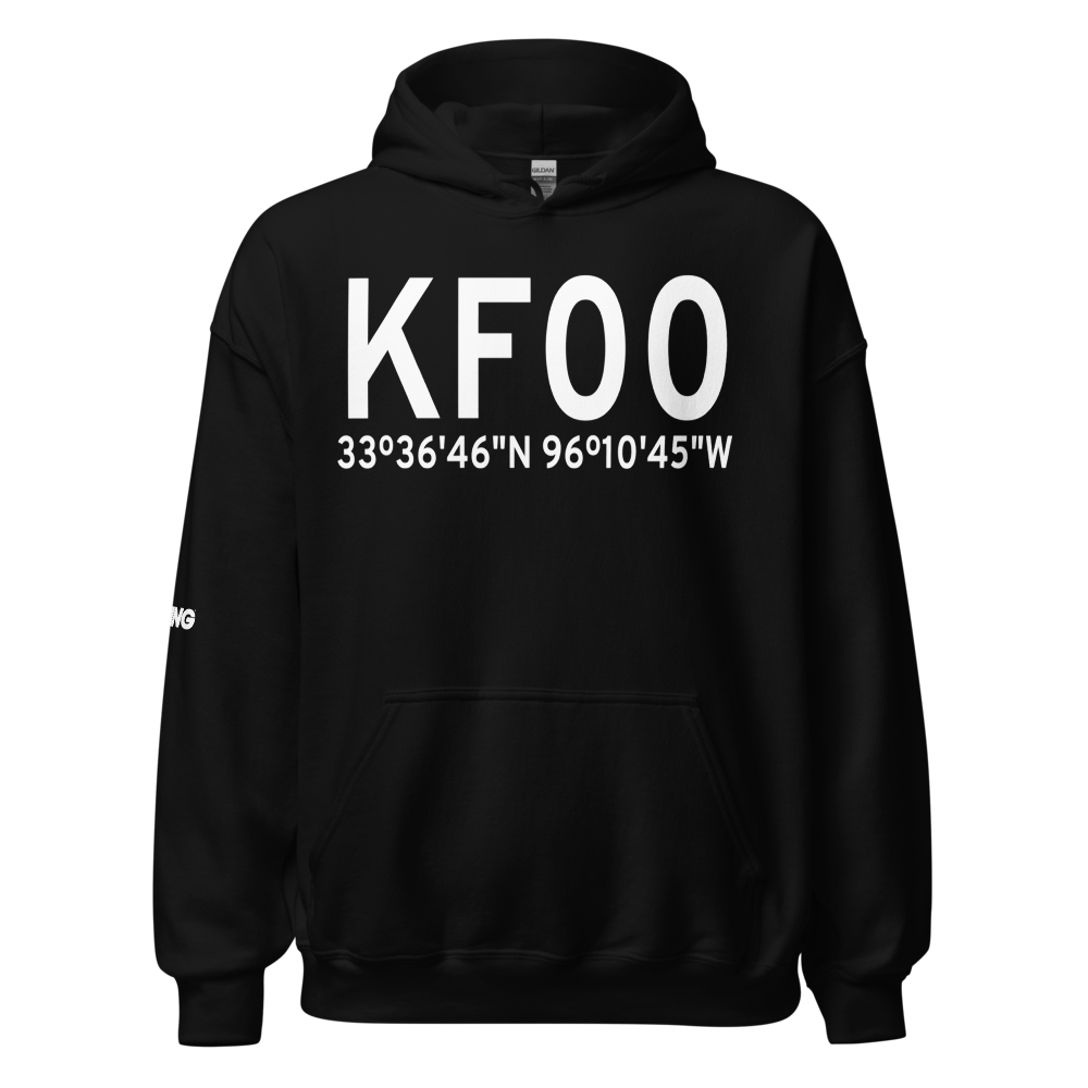 Jones Field (KF00) ICAO Hoodie Sweatshirt 