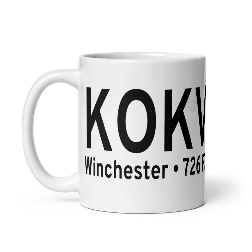 Winchester Regional Airport (KOKV) ICAO Mug 