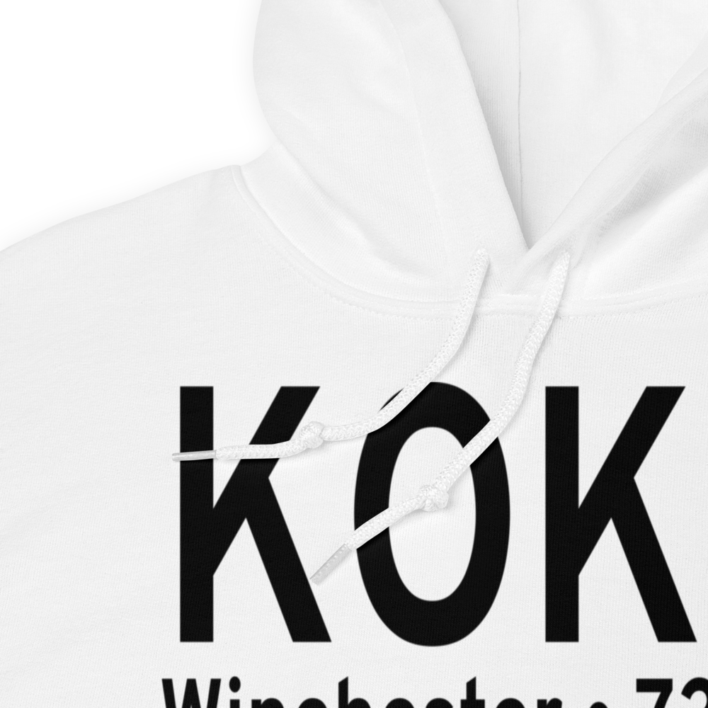 Winchester Regional Airport (KOKV) ICAO Hoodie Sweatshirt 