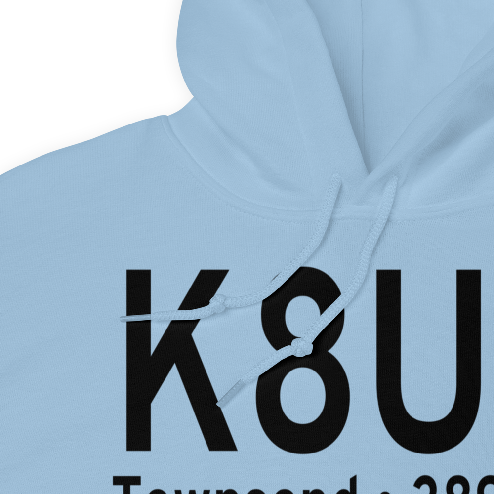 Townsend Airport (K8U8) ICAO Hoodie Sweatshirt 