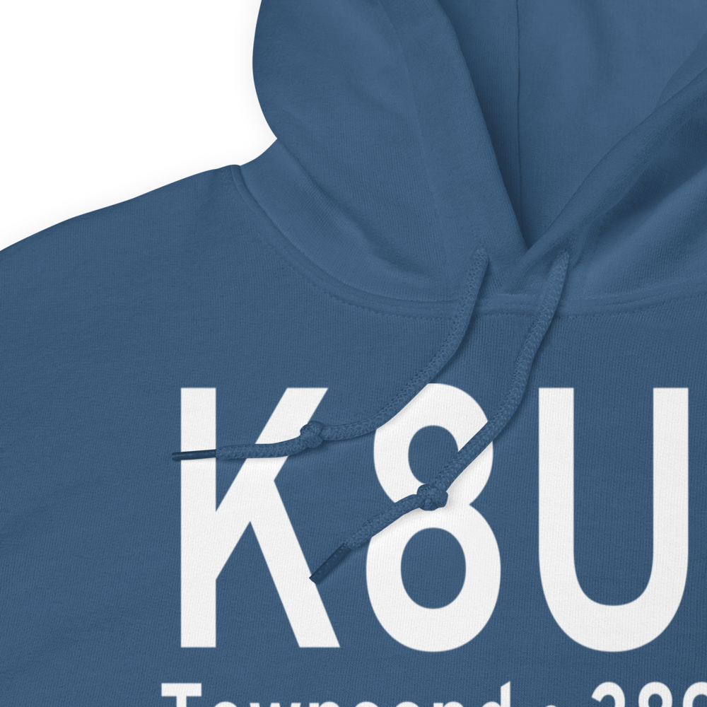 Townsend Airport (K8U8) ICAO Hoodie Sweatshirt 