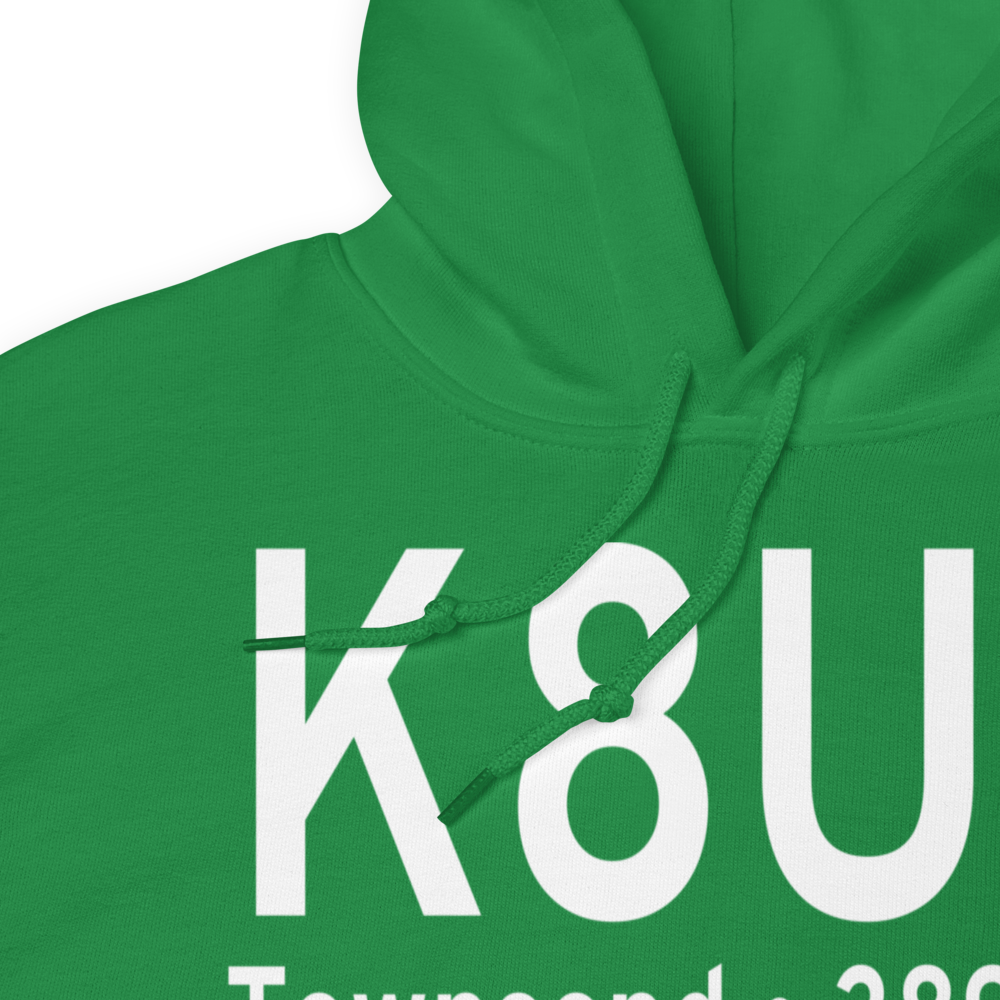 Townsend Airport (K8U8) ICAO Hoodie Sweatshirt 