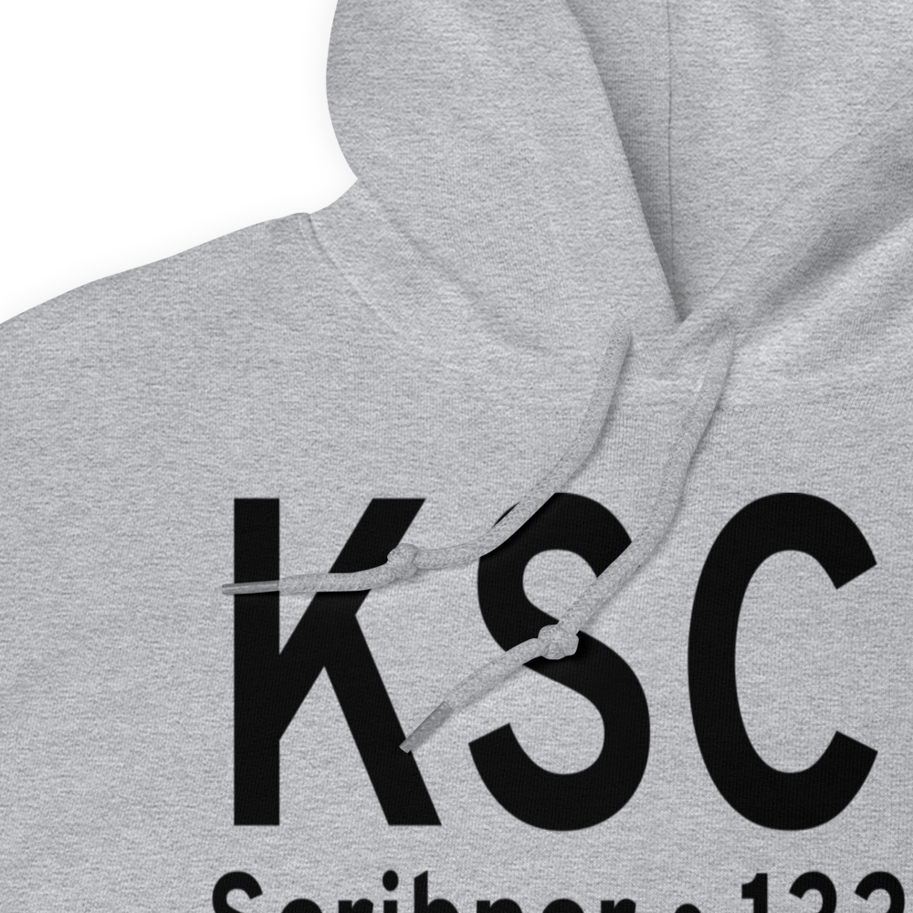 Scribner State Airport (KSCB) ICAO Hoodie Sweatshirt 