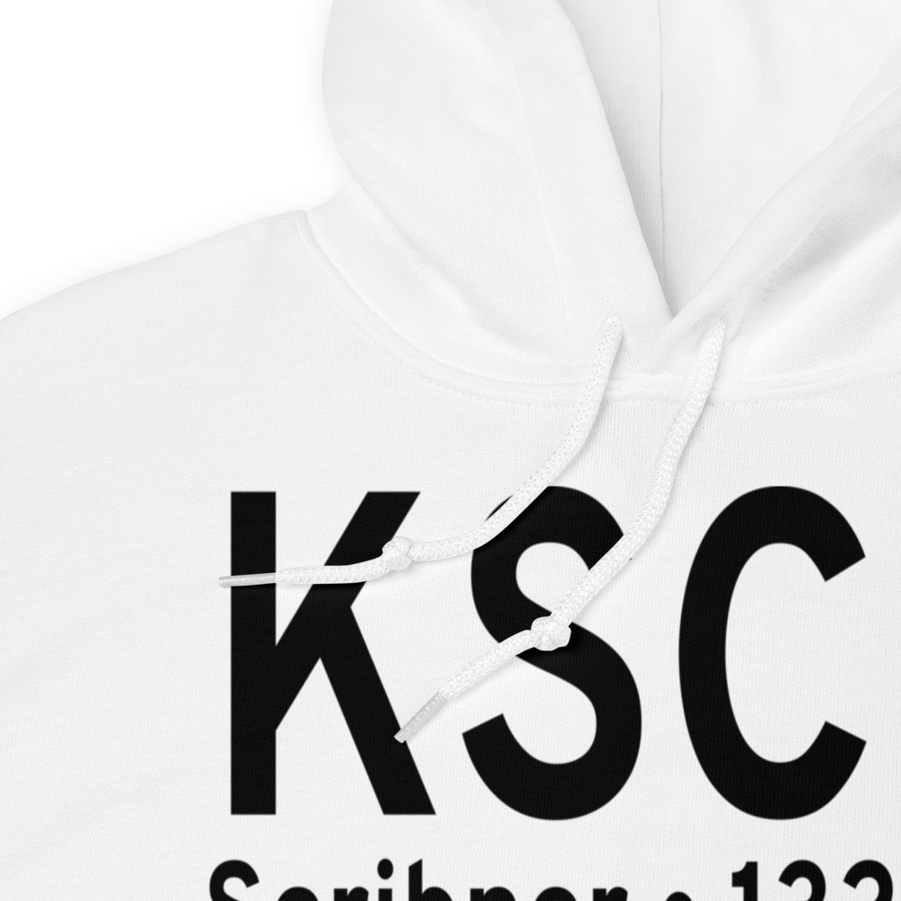 Scribner State Airport (KSCB) ICAO Hoodie Sweatshirt 