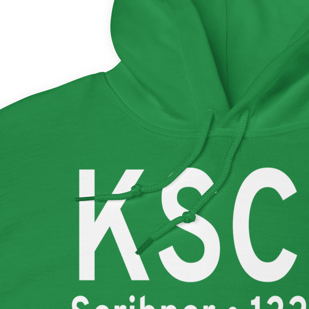 Scribner State Airport (KSCB) ICAO Hoodie Sweatshirt 