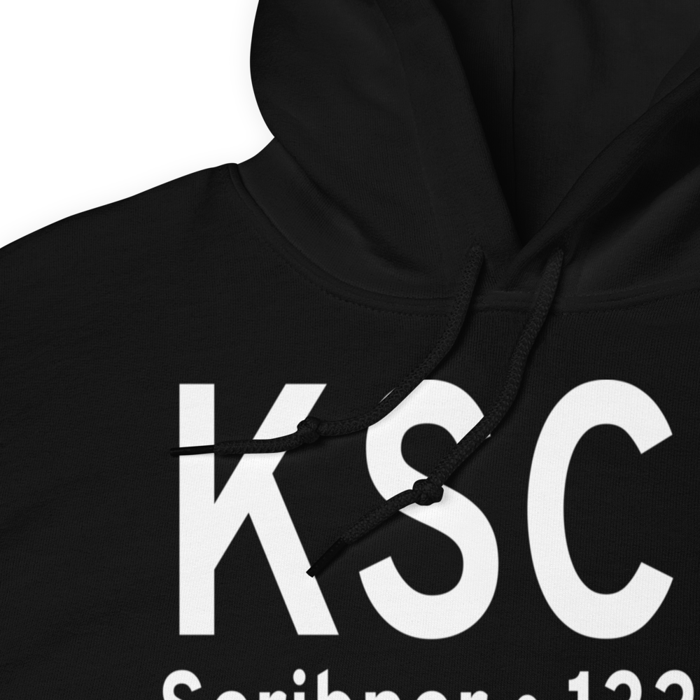 Scribner State Airport (KSCB) ICAO Hoodie Sweatshirt 