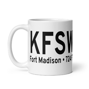 Fort Madison Municipal Airport (KFSW) ICAO Mug