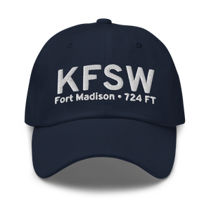 Fort Madison Municipal Airport (KFSW) ICAO Hat