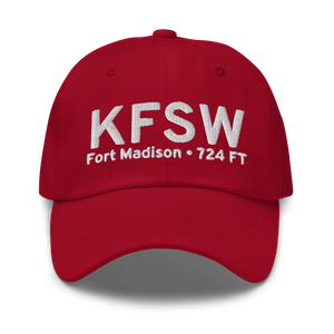 Fort Madison Municipal Airport (KFSW) ICAO Hat