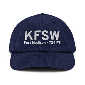 Fort Madison Municipal Airport (KFSW) ICAO Hat