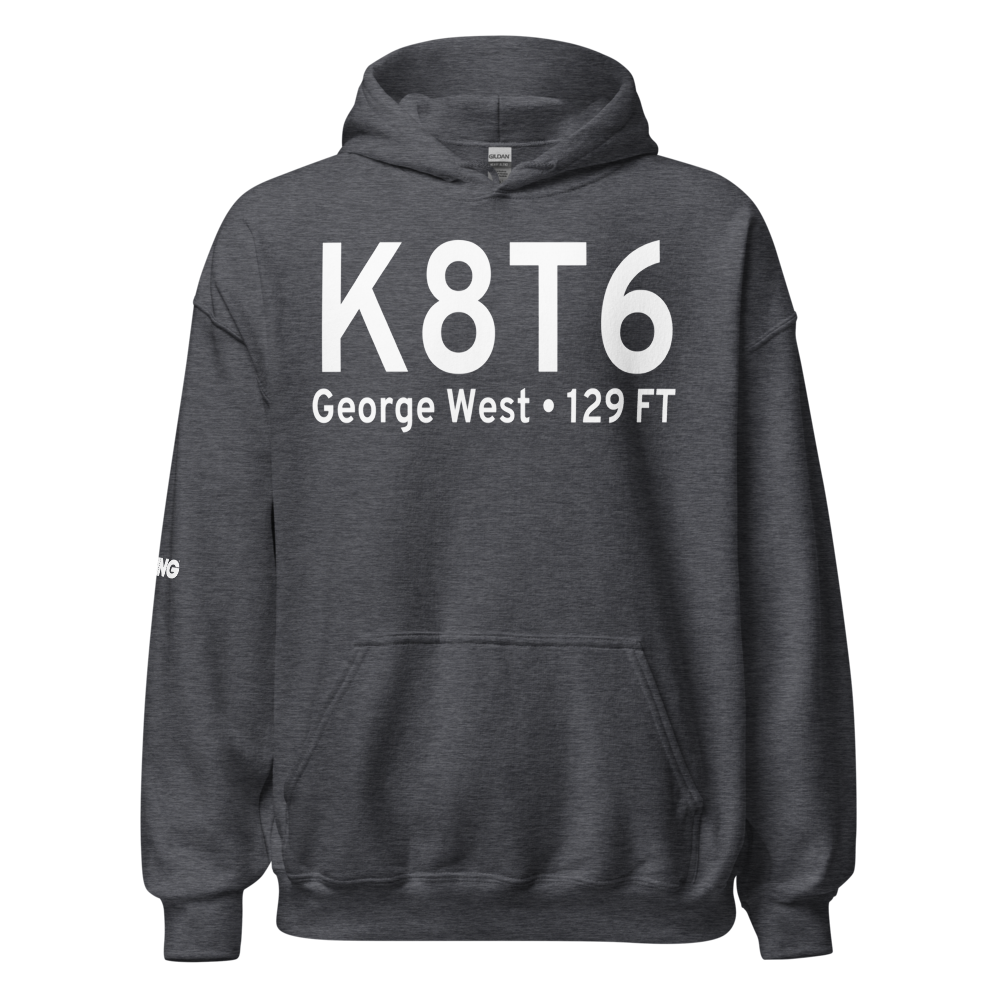 Live Oak County Airport (K8T6) ICAO Hoodie Sweatshirt 