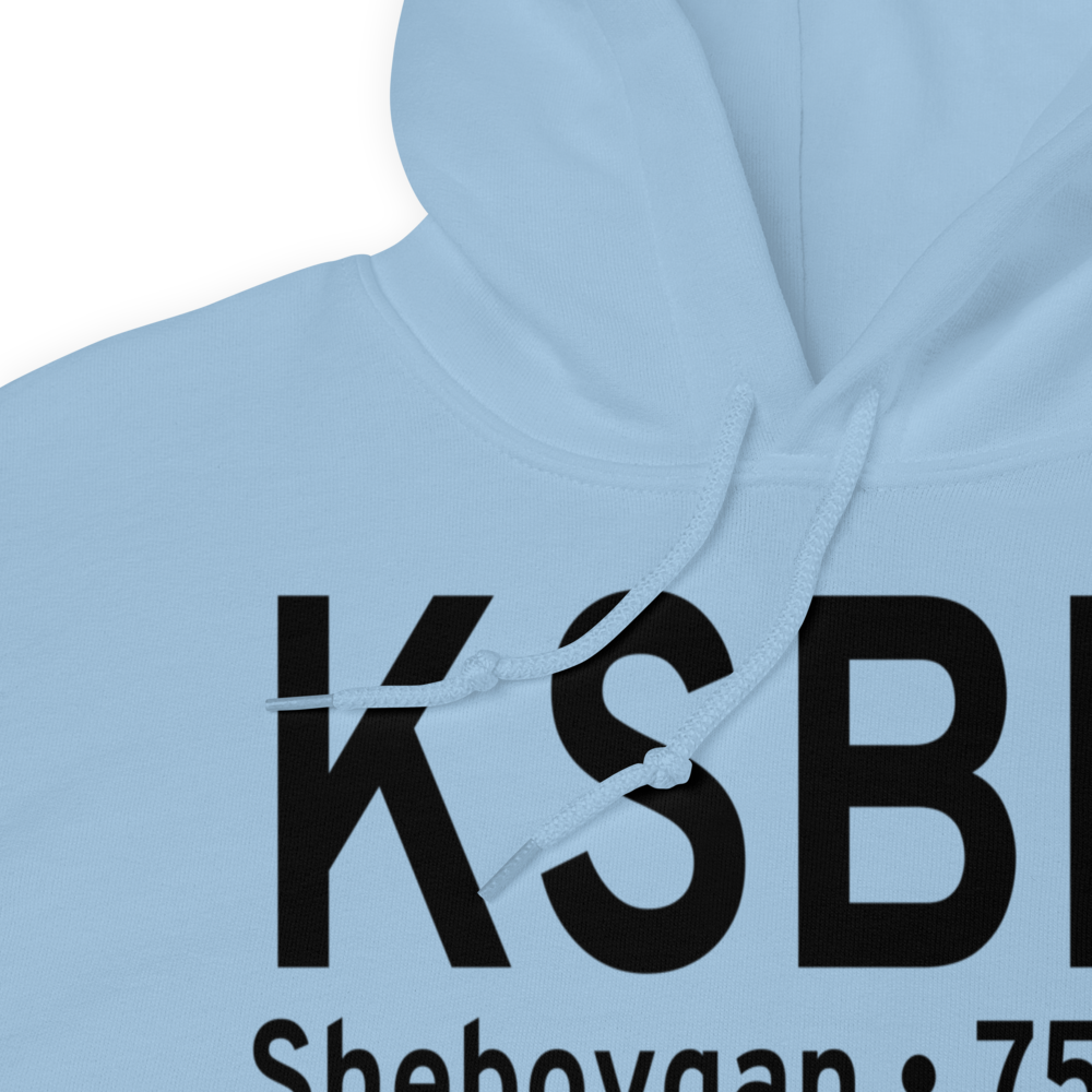 Sheboygan County Memorial Airport (KSBM) ICAO Hoodie Sweatshirt 