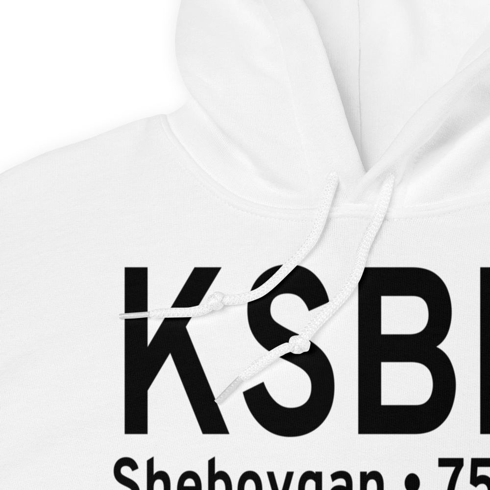 Sheboygan County Memorial Airport (KSBM) ICAO Hoodie Sweatshirt 