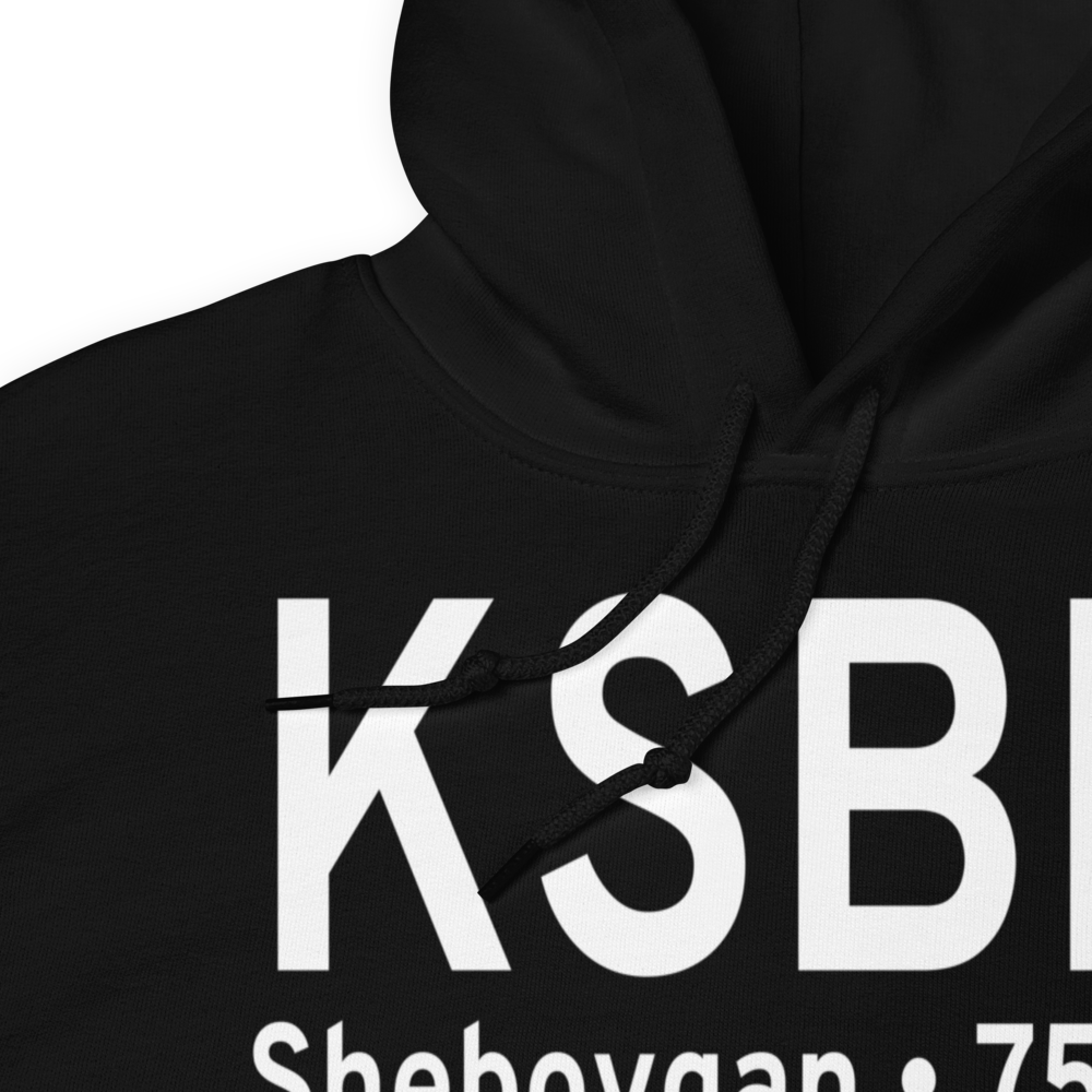 Sheboygan County Memorial Airport (KSBM) ICAO Hoodie Sweatshirt 