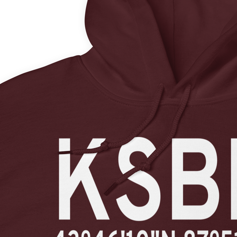 Sheboygan County Memorial Airport (KSBM) ICAO Hoodie Sweatshirt 