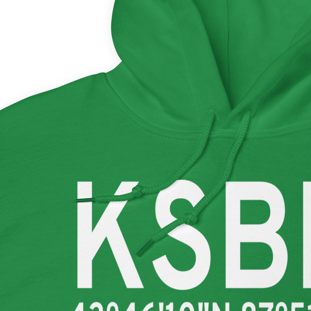 Sheboygan County Memorial Airport (KSBM) ICAO Hoodie Sweatshirt 