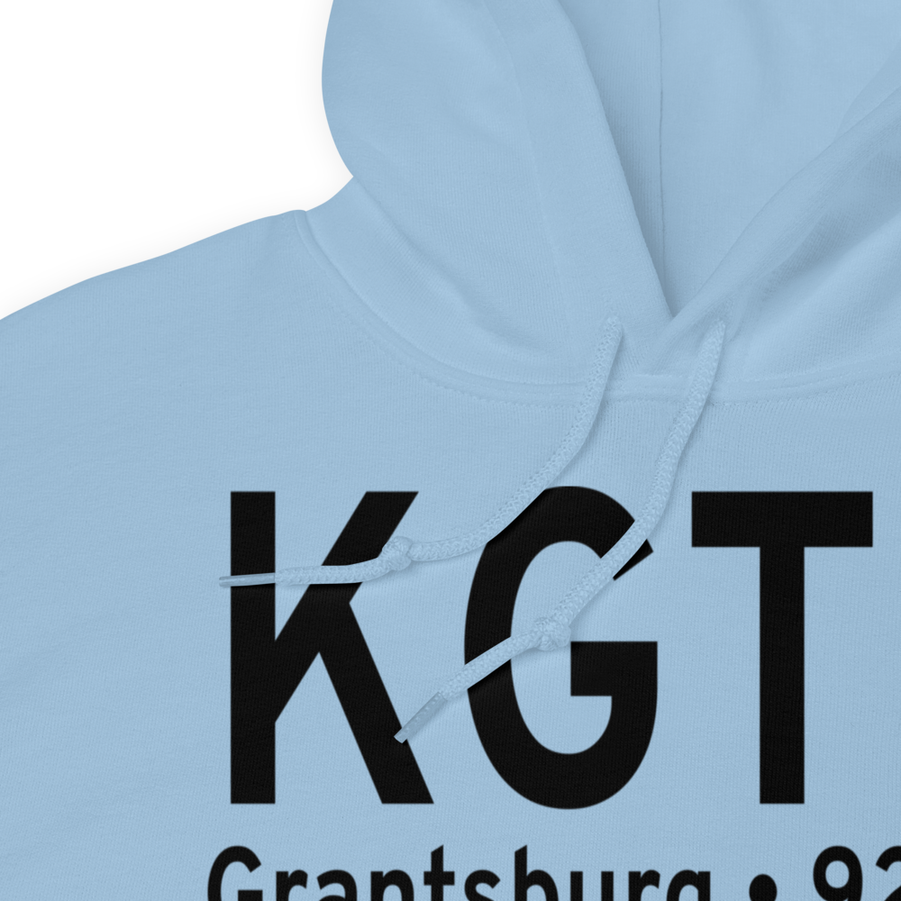 Grantsburg Municipal Airport (KGTG) ICAO Hoodie Sweatshirt 