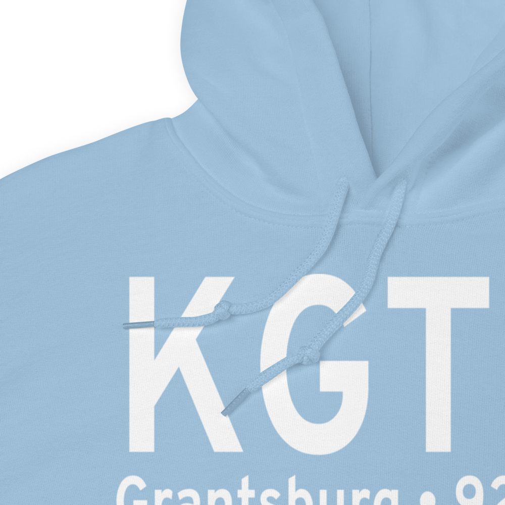 Grantsburg Municipal Airport (KGTG) ICAO Hoodie Sweatshirt 