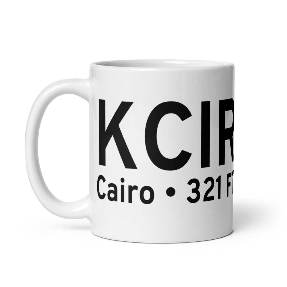 Cairo Regional Airport (KCIR) ICAO Mug 