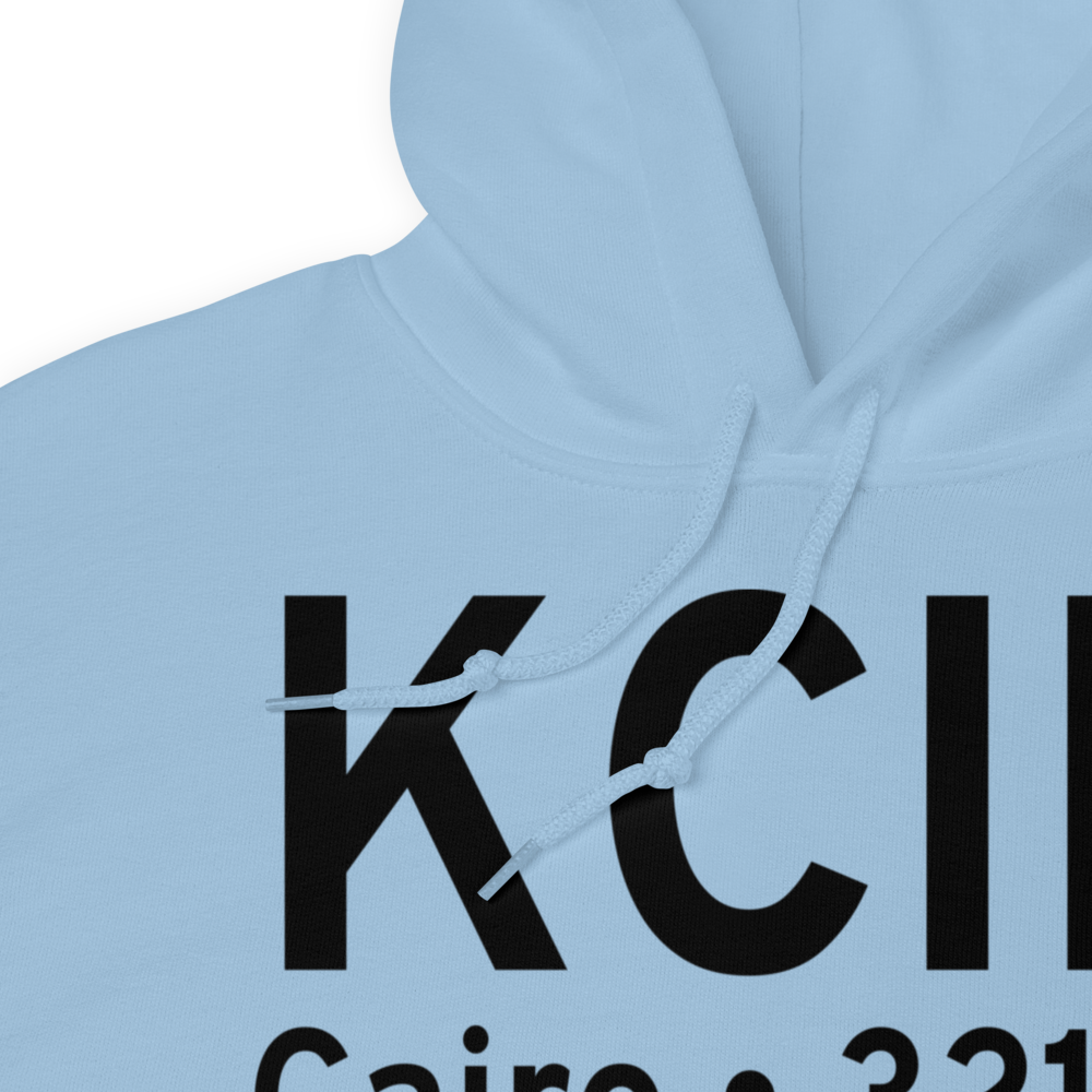 Cairo Regional Airport (KCIR) ICAO Hoodie Sweatshirt 