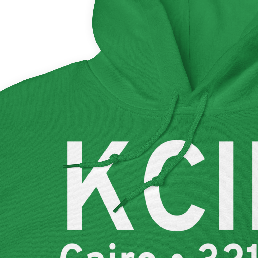 Cairo Regional Airport (KCIR) ICAO Hoodie Sweatshirt 