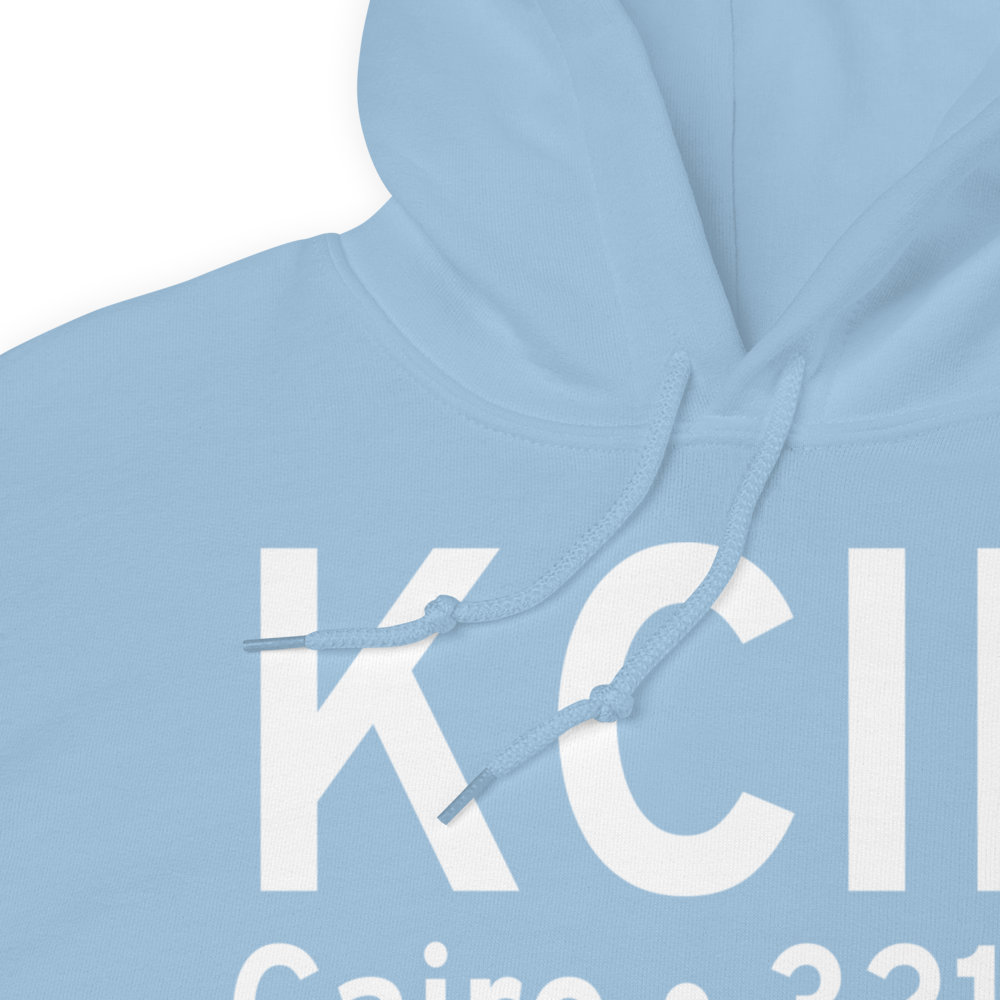 Cairo Regional Airport (KCIR) ICAO Hoodie Sweatshirt 