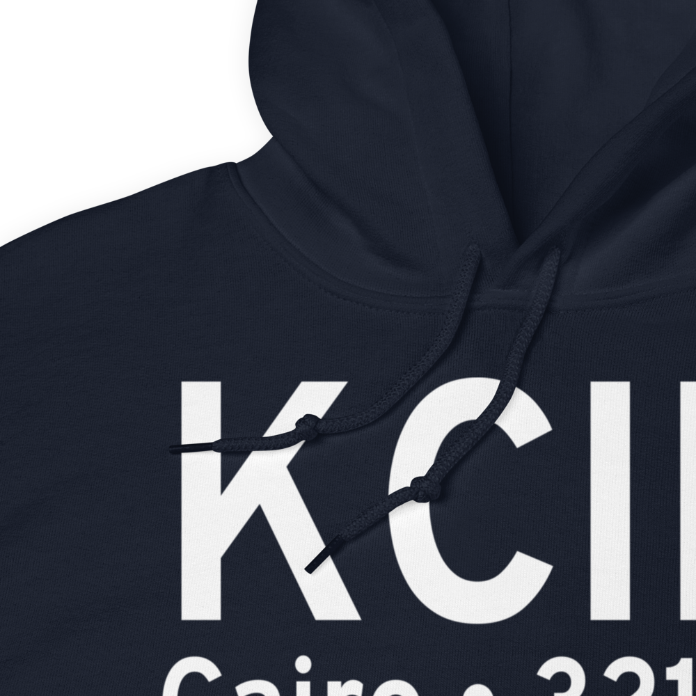 Cairo Regional Airport (KCIR) ICAO Hoodie Sweatshirt 
