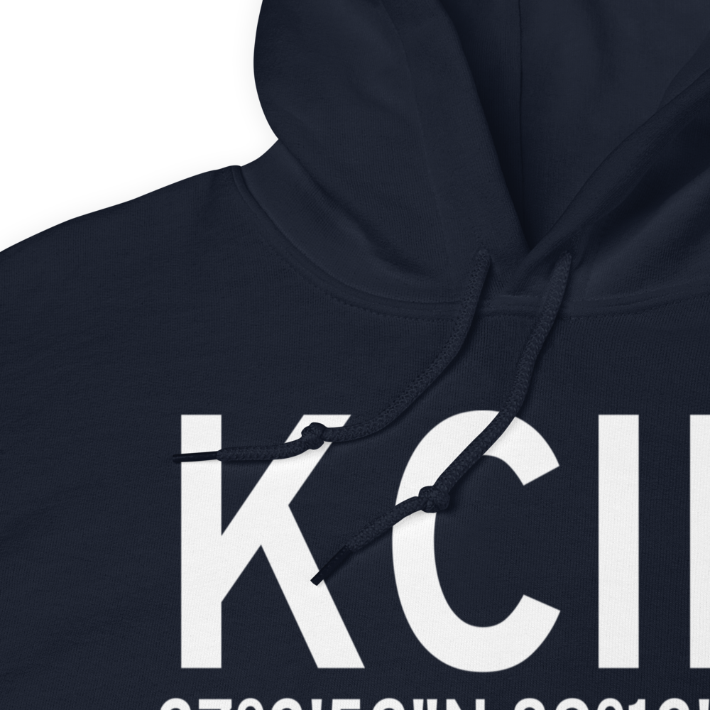 Cairo Regional Airport (KCIR) ICAO Hoodie Sweatshirt 