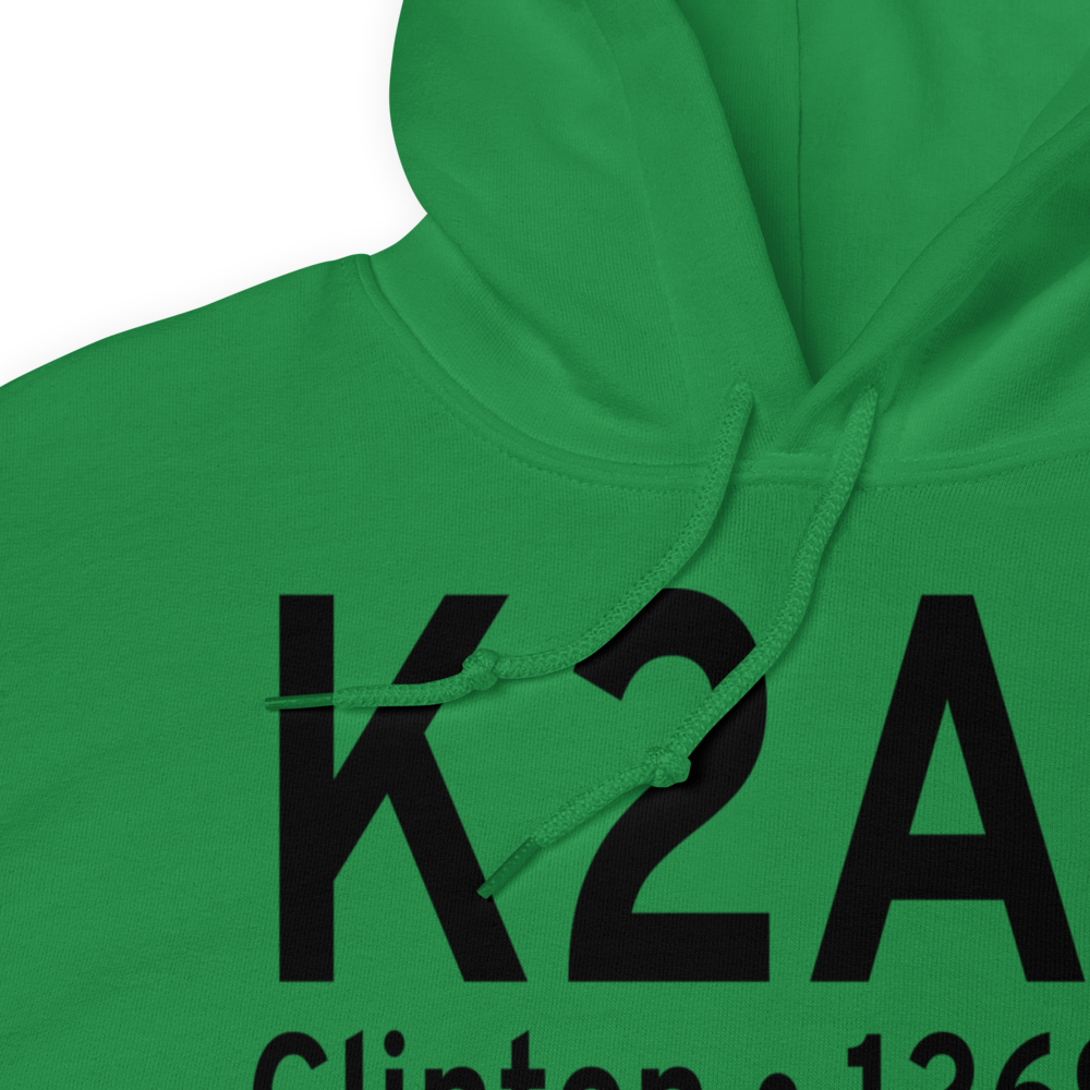 Holley Mountain Airpark (K2A2) ICAO Hoodie Sweatshirt 