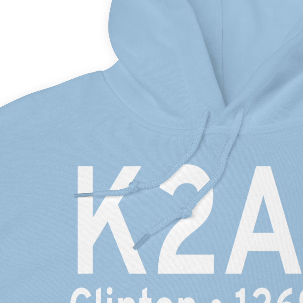 Holley Mountain Airpark (K2A2) ICAO Hoodie Sweatshirt 